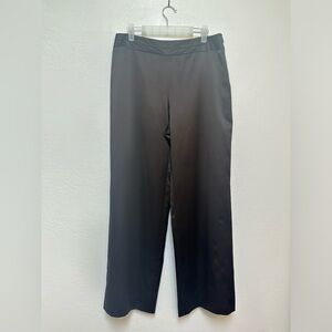 Talbots Like New 100% Silk Brown Trouser Pants
